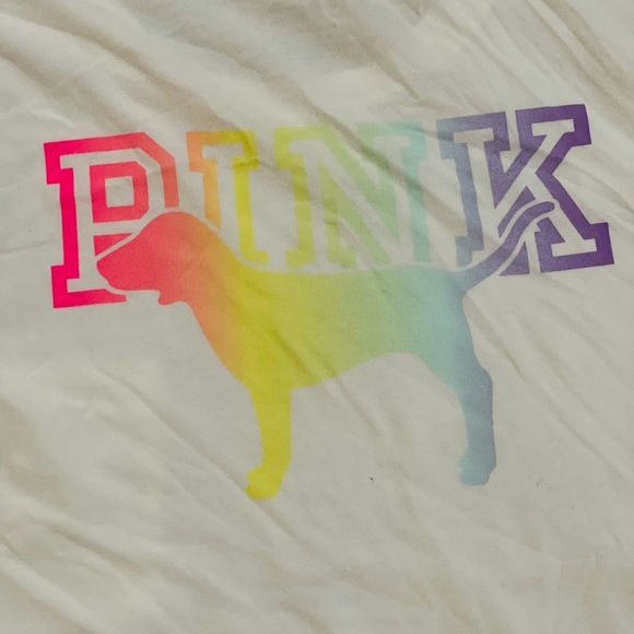 Victoria’s Secret Pink Campus Short Sleeve Tee - Picture 5 of 8